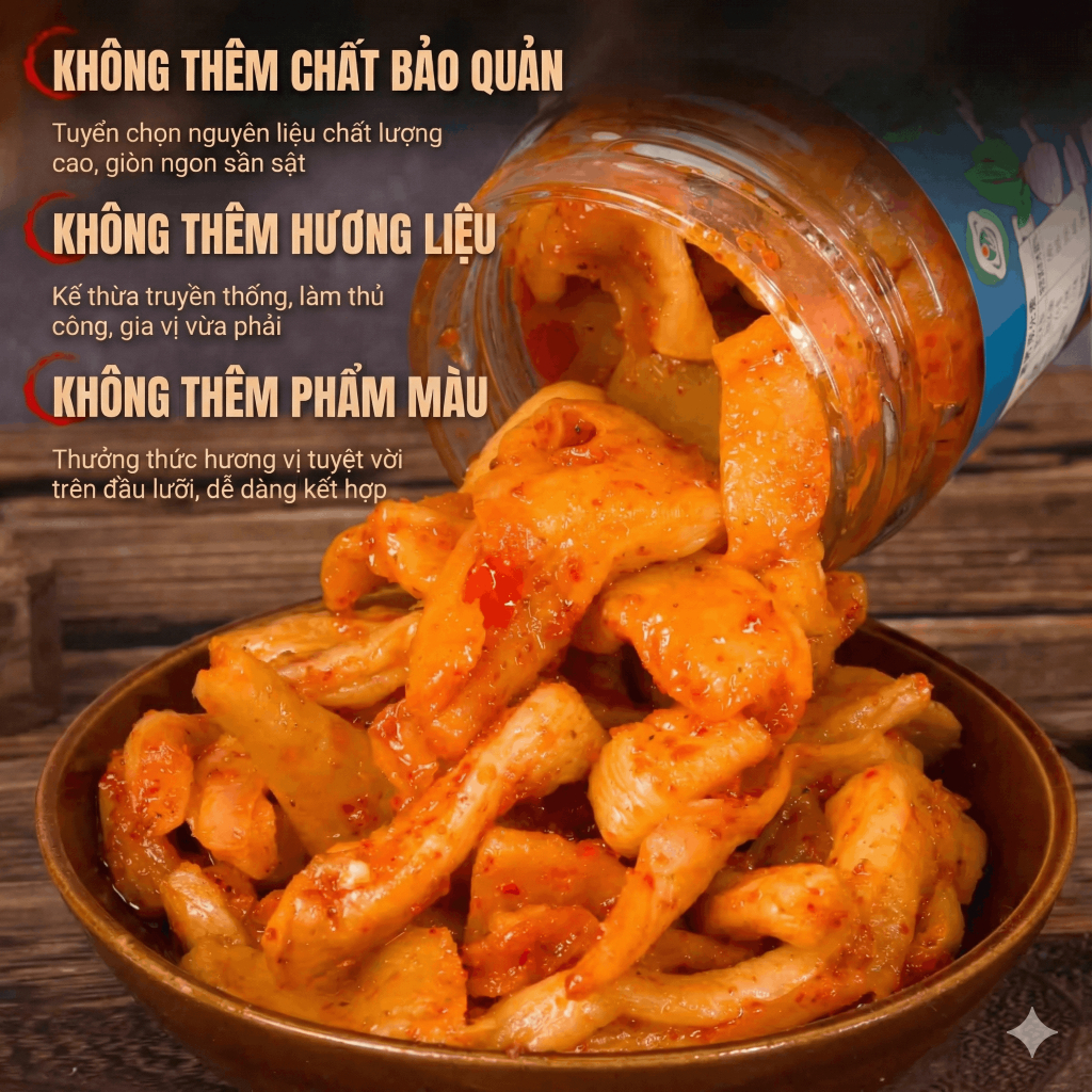 Củ Cải Tươi Chưng Ớt Hồ Nam Số 11 Xiangyi 238g- Vị Giòn Rôm Rốp, Sốt Dầu Hào Đậm Đà, Cay Thơm, Ăn Kèm Cháo/Mì Luka Food