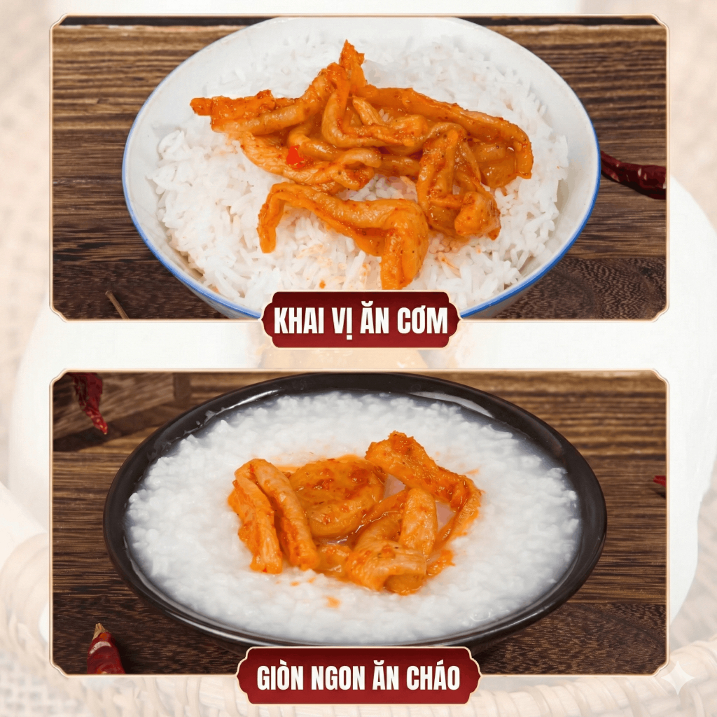 Củ Cải Tươi Chưng Ớt Hồ Nam Số 11 Xiangyi 238g- Vị Giòn Rôm Rốp, Sốt Dầu Hào Đậm Đà, Cay Thơm, Ăn Kèm Cháo/Mì Luka Food