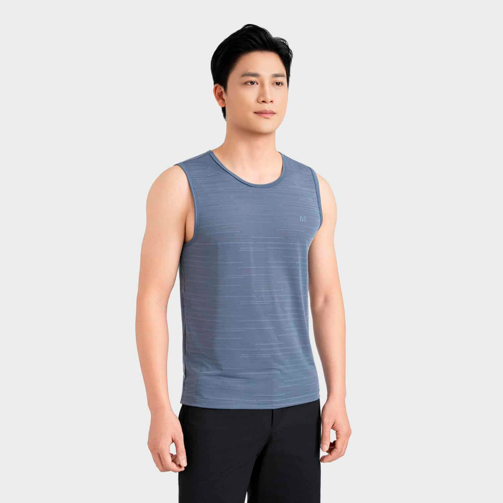 [MUA 2 GIẢM 5%]Áo Ba Lỗ Lưới Nam Insidemen Regular Fit, Phong Cách Năng Động, Chất Liệu Co Giãn ITL020MAH0