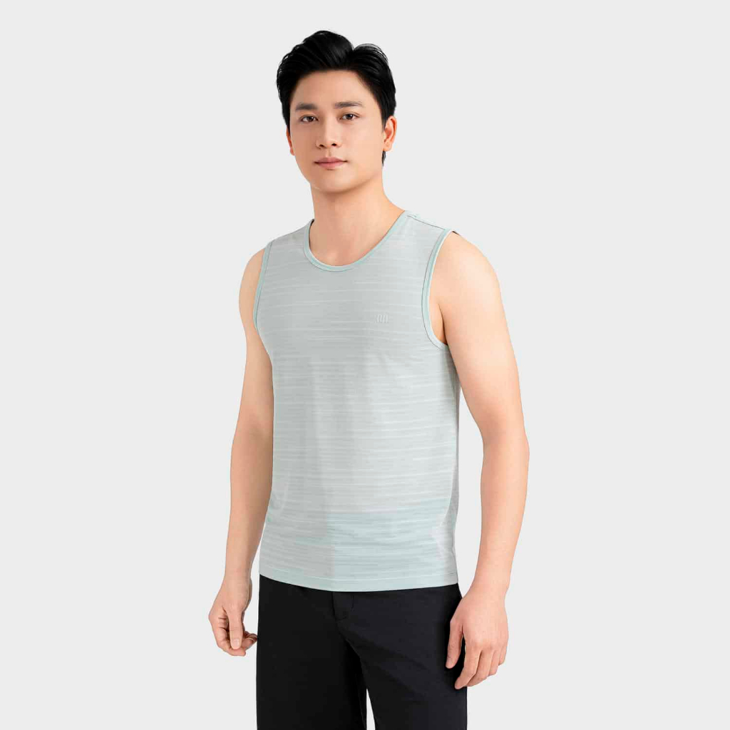 [MUA 2 GIẢM 5%]Áo Ba Lỗ Lưới Nam Insidemen Regular Fit, Phong Cách Năng Động, Chất Liệu Co Giãn ITL020MAH0