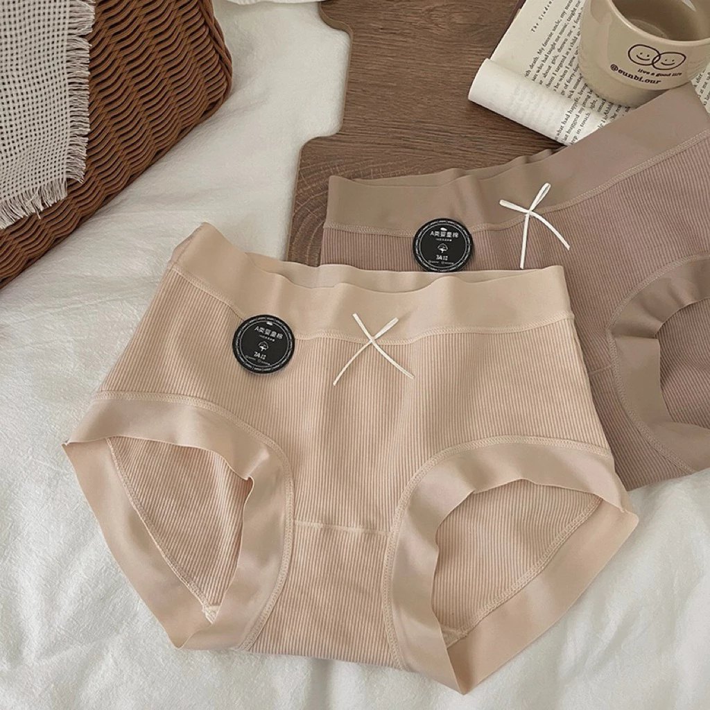 [Peinn] Combo 5 Quần Lót Nữ Cotton Gân Tăm Co Dãn Đàn Hồi Tốt, 2 Lớp Lót Kháng Khuẩn (7A MỚI)