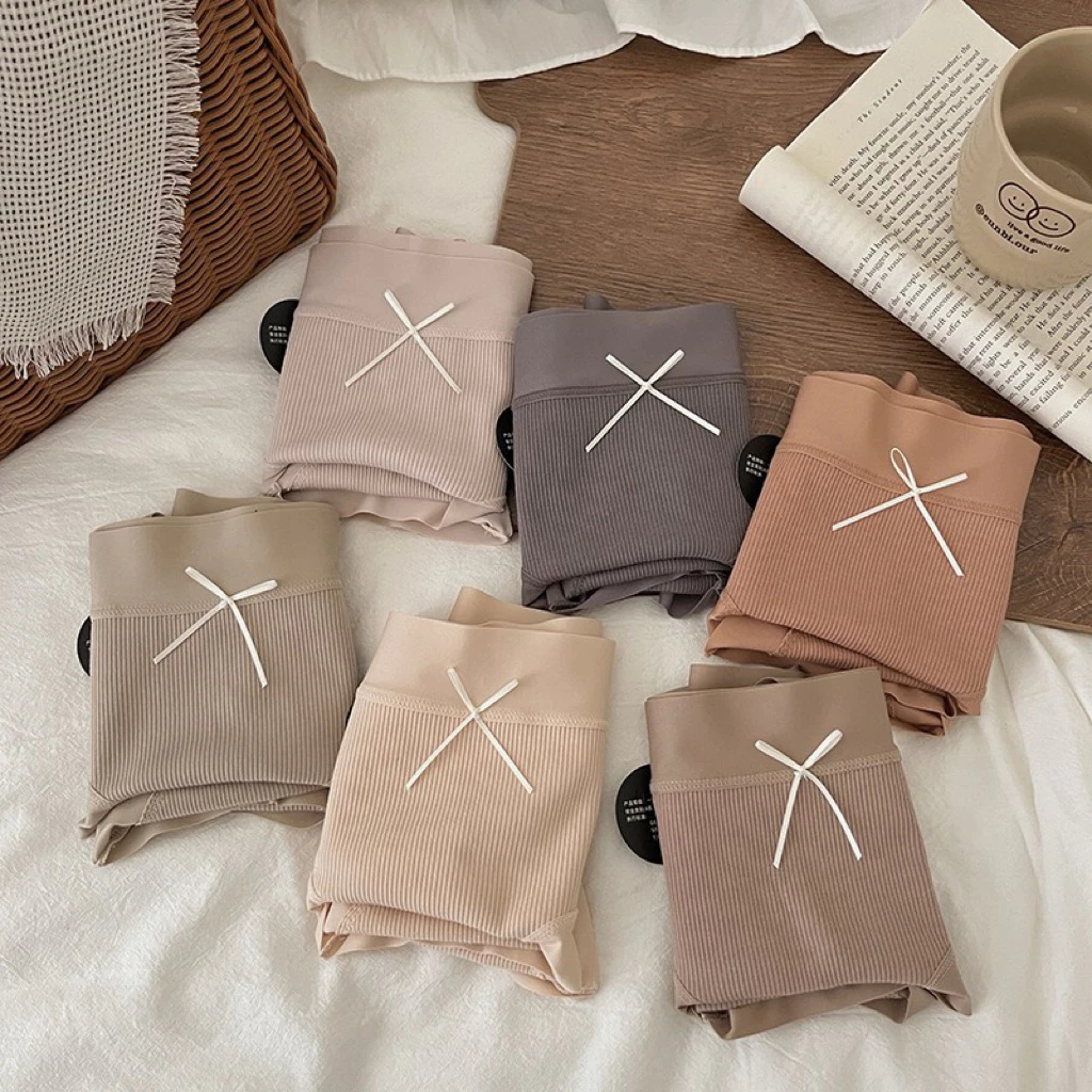 [Peinn] Combo 5 Quần Lót Nữ Cotton Gân Tăm Co Dãn Đàn Hồi Tốt, 2 Lớp Lót Kháng Khuẩn (7A MỚI)