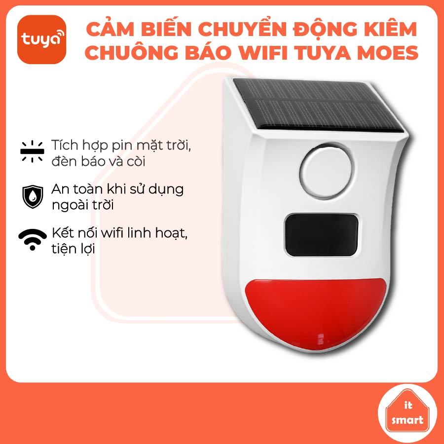 Cảm biến chuyển động MOES Tuya ngoài trời