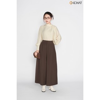 Áo Kiểu Nữ 𝐂𝐂𝐇𝐀𝐓 Dáng Suông Kiểu Cổ Isabelle Chất Liệu Mềm Mịn 25ADV2009ST