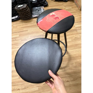 bọc da kèm xốp 4cm cho ghế đôn cắt( bán kính 31cm)