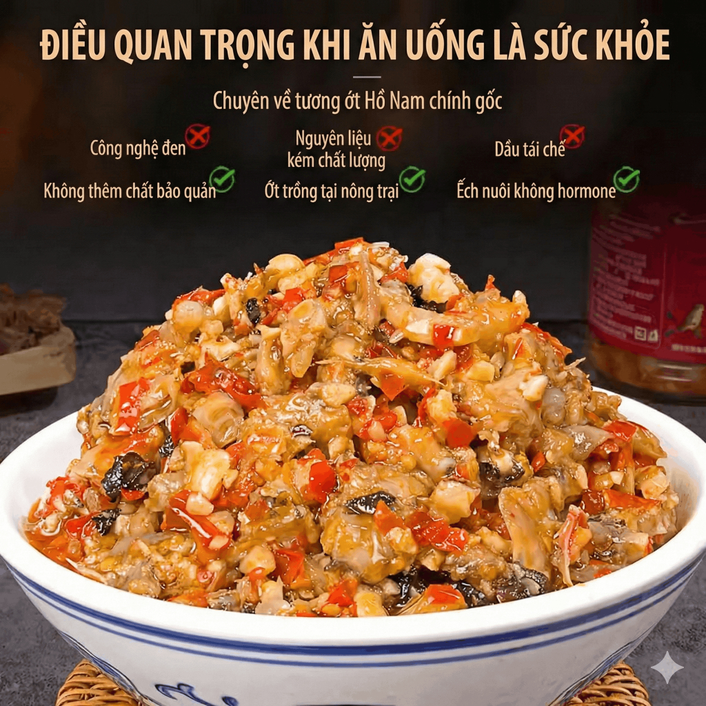 Ếch Chưng Ớt Tía Tô Hồ Nam 238g - Thịt Ếch Dai Ngọt, Cay Nồng Đưa Cơm Không Tanh, Món Nhậu/Ăn Cơm Luka Food