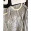 Bộ đồ ngủ cotton dành cho nữ mùa thu đông Áo len cardigan ren nhung dài tay phong cách Hàn Quốc Bộ