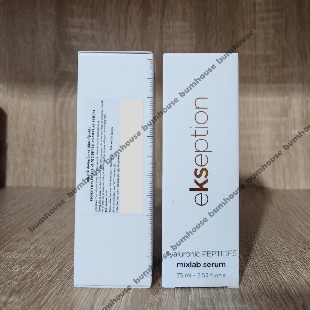 [HÀNG CTY] Serum dưỡng ẩm, cải thiện nhăn Ekseption Hyaluronic Peptides 75ml