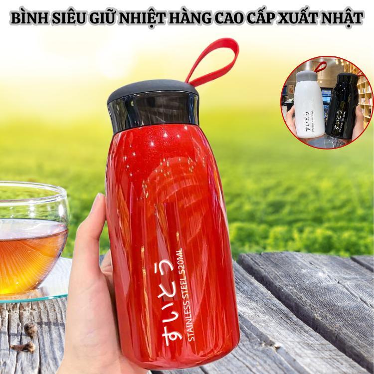 Bình nước thế hệ mới siêu giữ nhiệt dung tích 520ml hàng nội địa Trung xuất Nhật