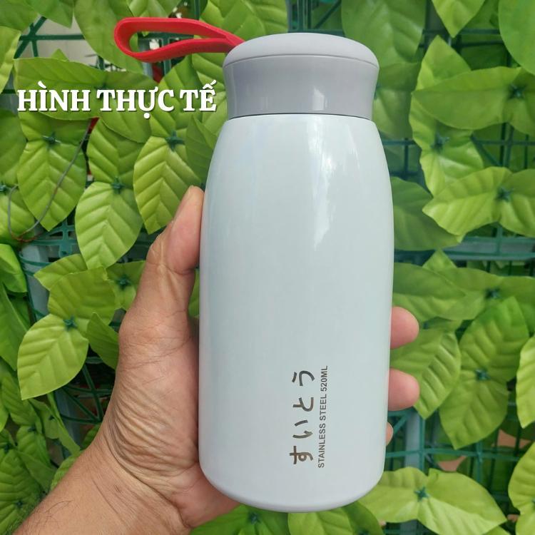 Bình nước thế hệ mới siêu giữ nhiệt dung tích 520ml hàng nội địa Trung xuất Nhật