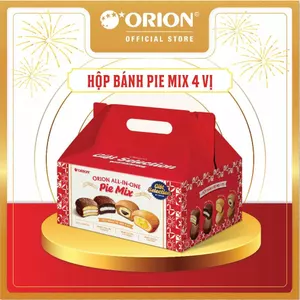 Hộp bánh Pie Orion mix 4 vị (697,5g)