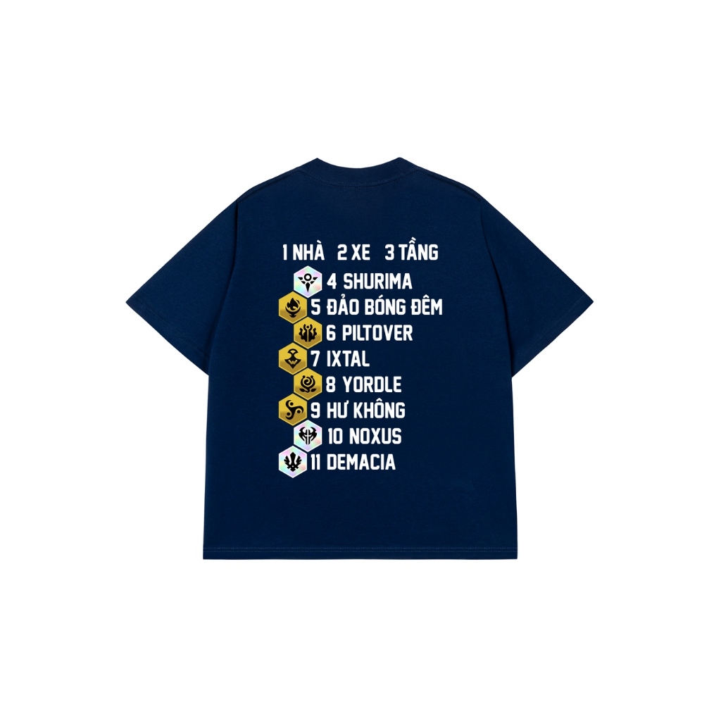 Áo Vớ Vẩn Vui Tươi REDLABEL Áo Thun TOP TIER Cotton 100% Oversize Nam Nữ TS77