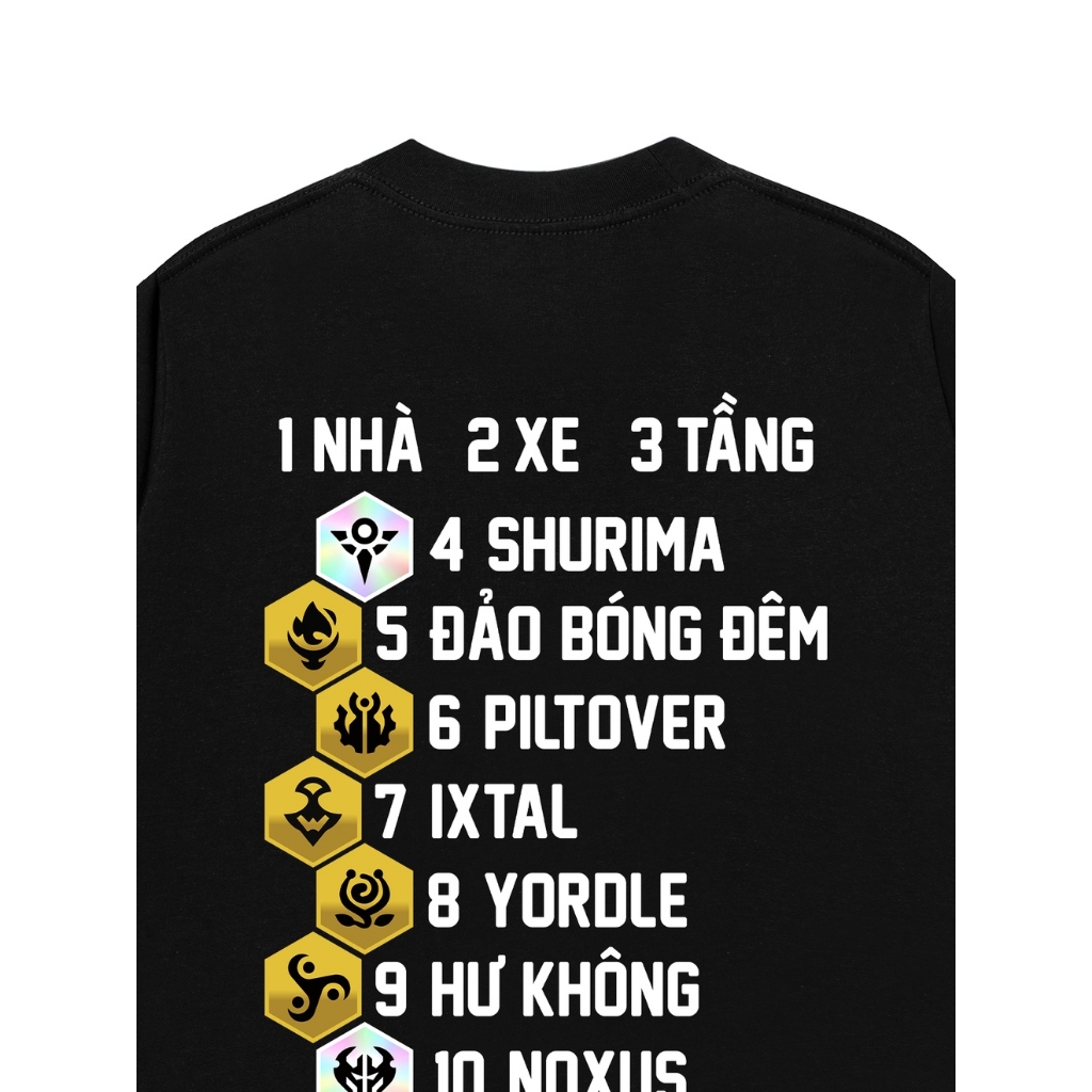 Áo Vớ Vẩn Vui Tươi REDLABEL Áo Thun TOP TIER Cotton 100% Oversize Nam Nữ TS77