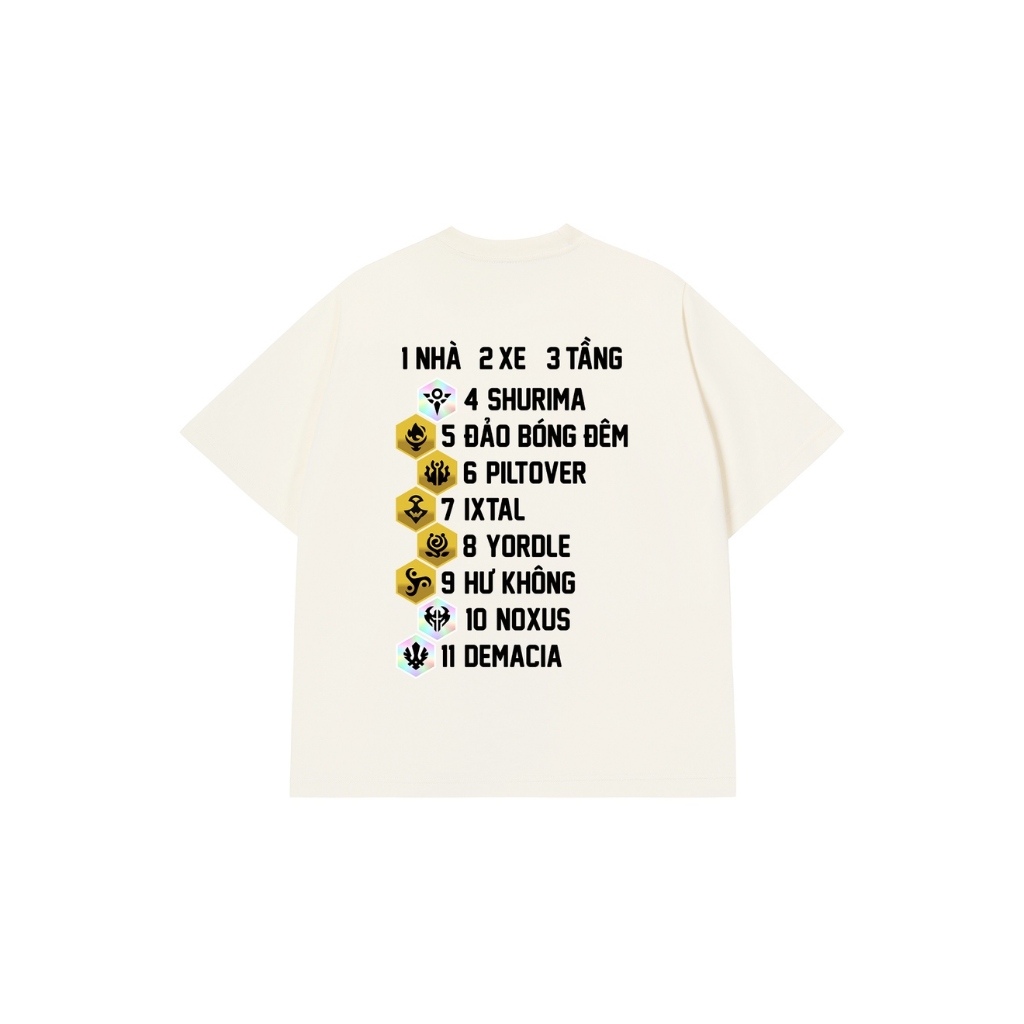 Áo Vớ Vẩn Vui Tươi REDLABEL Áo Thun TOP TIER Cotton 100% Oversize Nam Nữ TS77