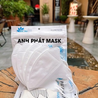 COMBO 10 Bịch 100 Chiếc Khẩu Trang 5D ANH PHÁT MASK  , Khẩu Trang  Đủ Màu