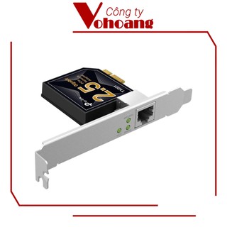 Card Mạng TP-Link TX201 PCIe 2.5 Gigabit Tốc độ cực nhanh, Tương thích linh hoạt, Hỗ trợ đa dạng hệ điều hành