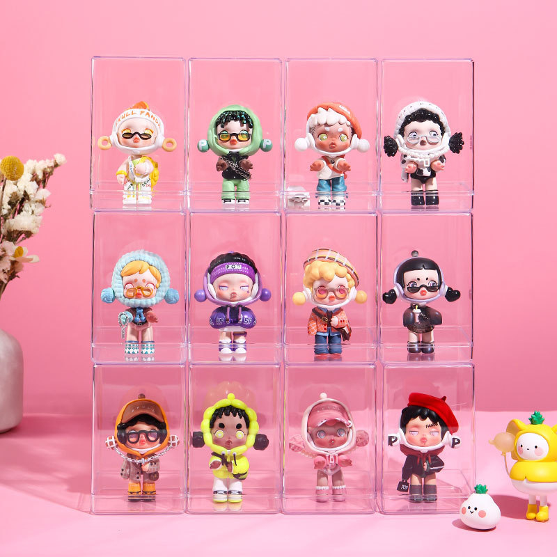 Hộp Trong Suốt Trưng Bày Mô Hình ENODA HOME Chất Liệu Mica, Hộp Mini Bảo Quản Mô Hình, Kín Đáo Chống Bụi Ẩm HTS007