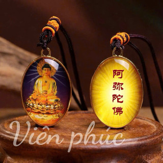 DÂY CHUYỀN MẶT PHẤT ĐÁ PHA THUỶ TINH ĐÃ KHAI QUANG