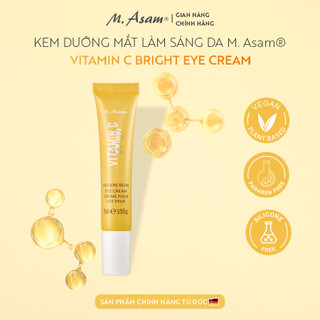 Kem dưỡng mắt làm sáng da M. Asam® VITAMIN C BRIGHT EYE CREAM 15ml