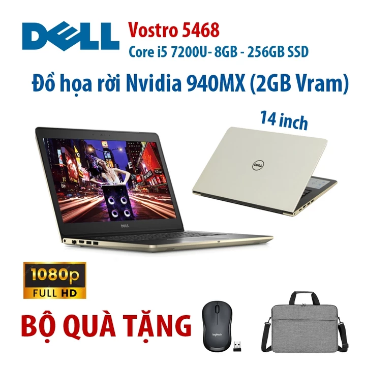 [Game] Laptop Dell 5459 5469 5468 Full HD core i7 i5 card đồ họa rời 2GB vram chiến nhiều game và mạnh mẽ cho văn phòng