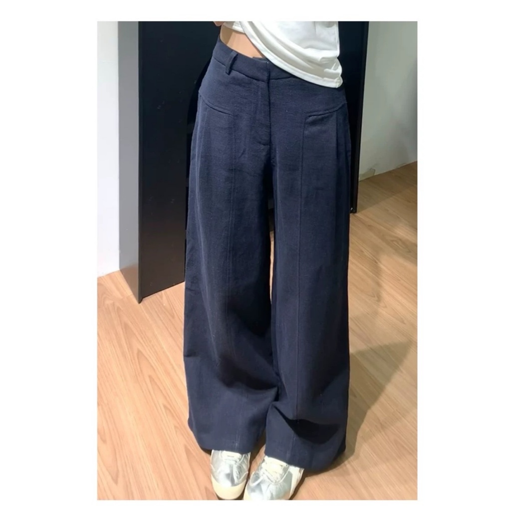 𝗗𝗼𝗻𝗶 - Quần Linen xuông bamboo mát