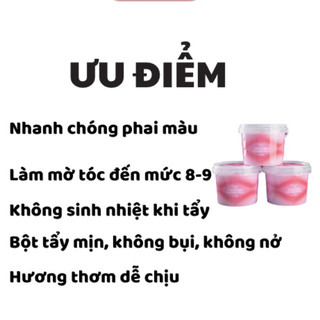 Combo 3 Hũ Tẩy Tóc POLAN Chuyên Nghiệp-Tẩy Mạnh Không Khô Tóc