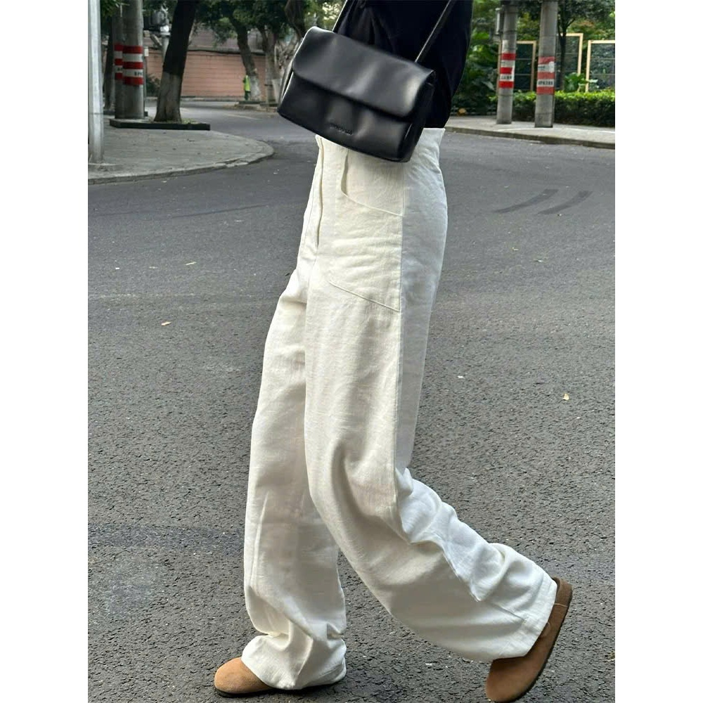 𝗘𝗺𝗹𝗼- Quần Linen xuông bambo
