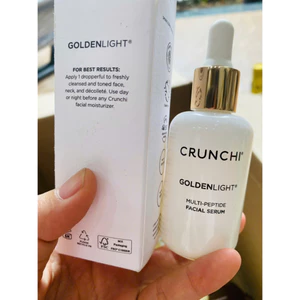 Crunchi Serum chống lão hóa,nâng cơ, định hình và làm săn chắc da Goldenlight Multi-Peptide 30ml