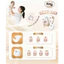Combo 2 bịch bỉmTã/Bỉm Mây Premium Công Nghệ Siêu Thấm Hút - Bỉm Mây Bản Nâng Cấp Siêu Mềm Mại, Chống hăm