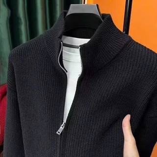 Áo Khoác Len Cổ Cao 5P Basic Chất Len Tăm Dày Dặn