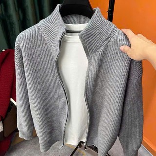 Áo Khoác Len Cổ Cao 5P Basic Chất Len Tăm Dày Dặn