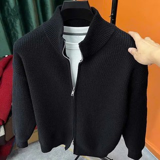Áo Khoác Len Cổ Cao 5P Basic Chất Len Tăm Dày Dặn