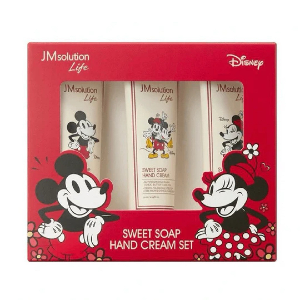 (Hàng công ty)Sét 3 tuýp kem tay JMsolution Disney Life Sweet Soap
