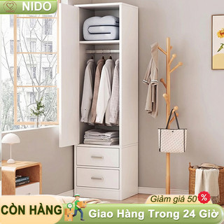 NIDO Tủ Gỗ Đa Năng Mdf Tủ Đựng Quần Áo Phong Cách Hiện Đại Tiết Kiệm Diện Tích Phù Hợp Nhiều Không Gian