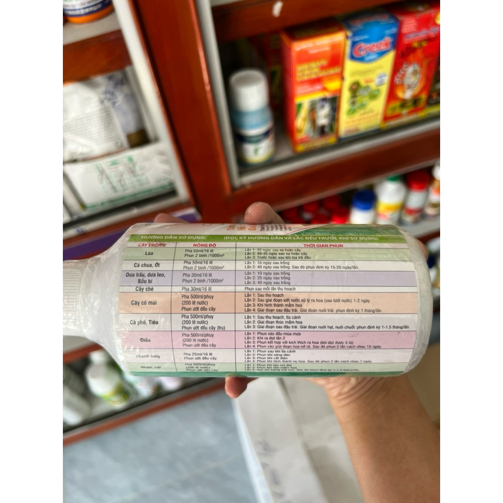 BOOM-V FLOWER tăng cường sinh trưởng, hỗ trợ ra hoa, gia tăng tăng suất chai 500ml Agriwin Miền Nam