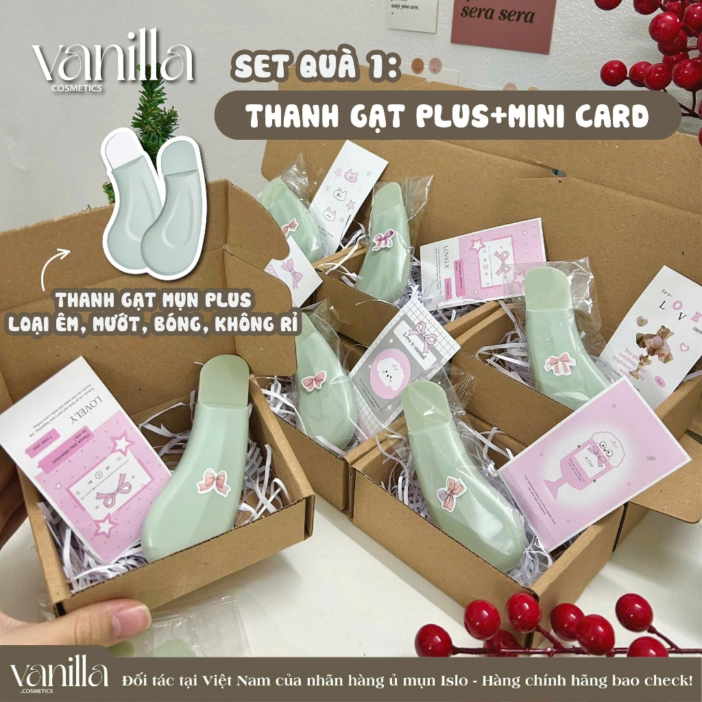 [SET QUÀ]Cây đẩy mụn - Dụng cụ gạt mụn đầu đen Sợi Bã Nhờn có nắp đậy an toàn cho da mặt Loại Xịn không gỉ, dùng êm, dày