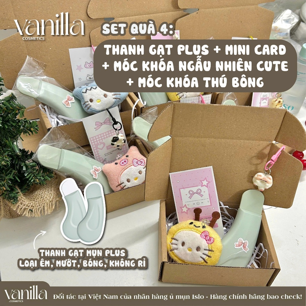 [SET QUÀ]Cây đẩy mụn - Dụng cụ gạt mụn đầu đen Sợi Bã Nhờn có nắp đậy an toàn cho da mặt Loại Xịn không gỉ, dùng êm, dày