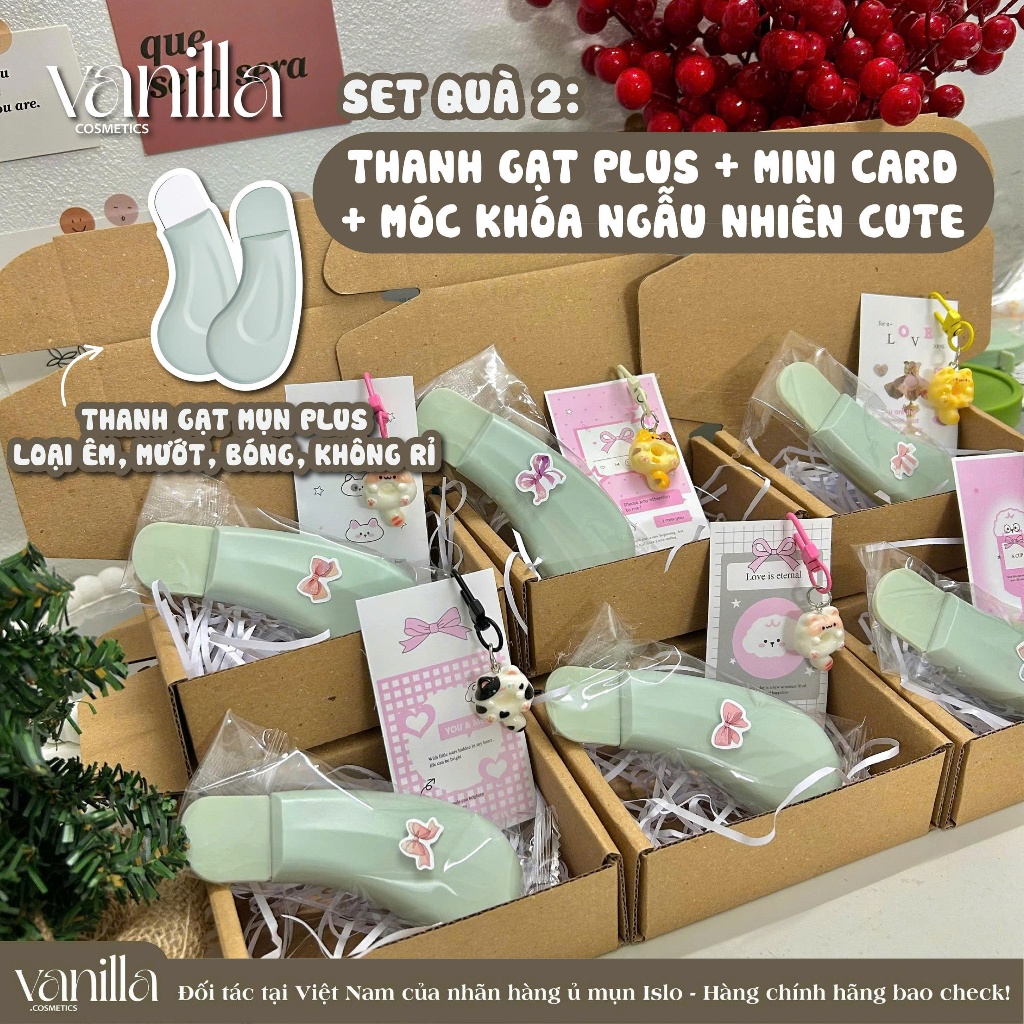 [SET QUÀ]Cây đẩy mụn - Dụng cụ gạt mụn đầu đen Sợi Bã Nhờn có nắp đậy an toàn cho da mặt Loại Xịn không gỉ, dùng êm, dày