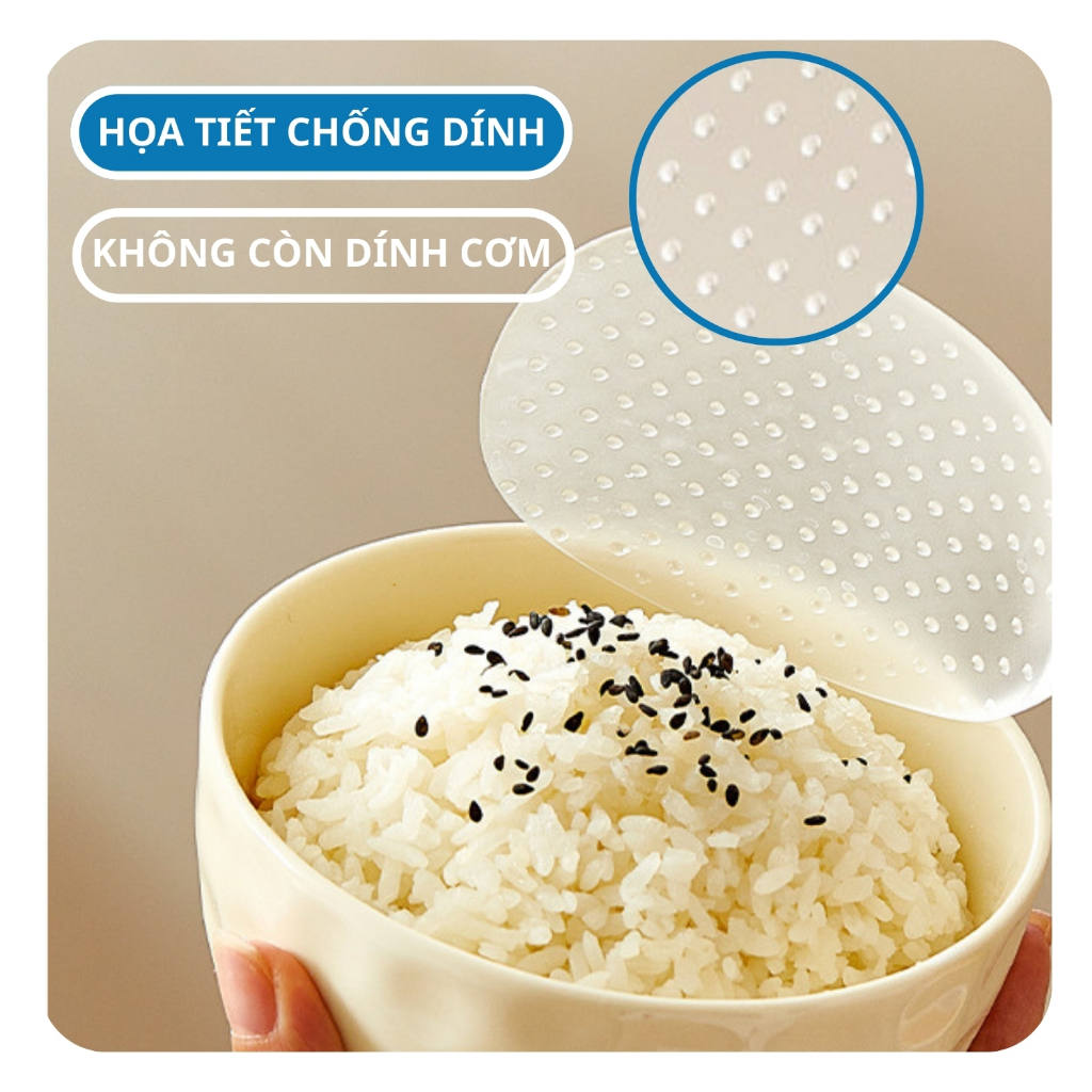 Vá Bới Cơm Chống Dính Thông Minh Famistar / Muỗng Múc Cơm / Thìa Xới Cơm Chống Dính  – Từ Tính & Đế Hít