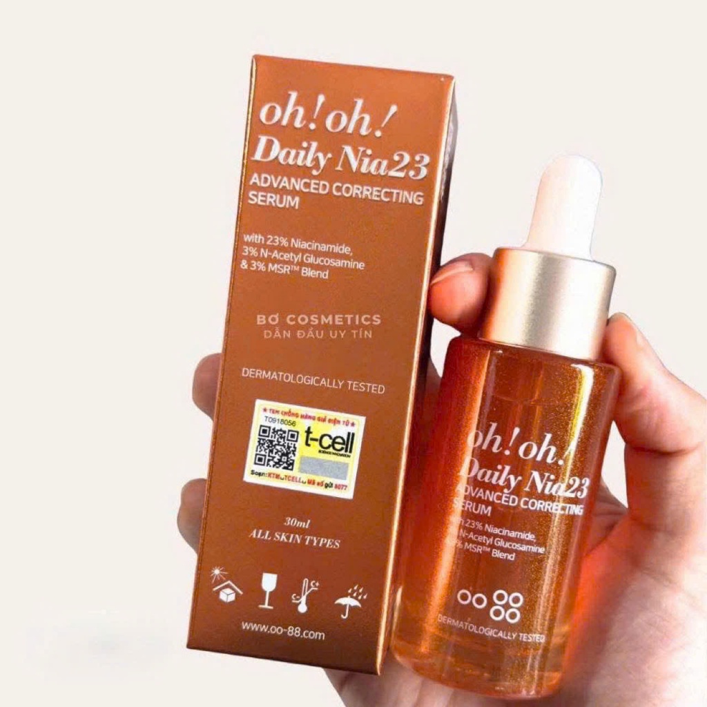 [HÀNG CÔNG TY] Serum Dưỡng Sáng, Giảm Thâm Nám oh!oh! Daily Nia23 Advanced Correcting Serum 30ml