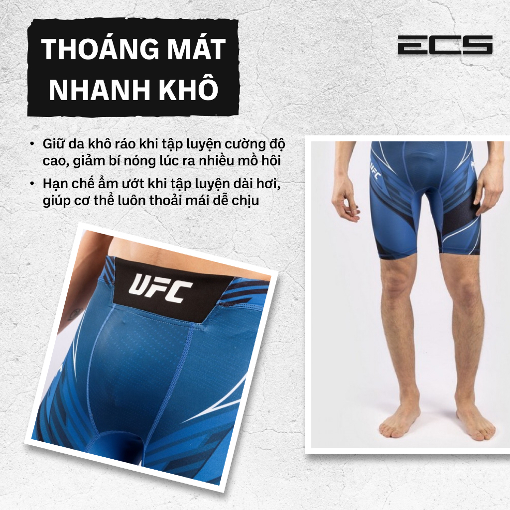 Quần Thi Đấu MMA Venum UFC Pro, Thấm Hút Mồ hôi, Khô Nhanh, Vải Co Giãn Bền Bỉ, Tập Luyện Đa Năng