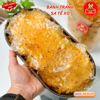 Bánh Tráng Sa Tế XO TIGER FOOD Bánh Tráng Sa Tế XO Siêu Cay - Đồ Ăn Vặt Sài Gòn Snack Thức Ăn