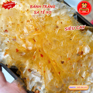 Bánh Tráng Sa Tế XO TIGER FOOD Bánh Tráng Sa Tế XO Siêu Cay - Đồ Ăn Vặt Sài Gòn Snack Thức Ăn