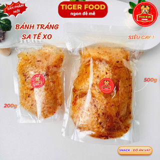 Bánh Tráng Sa Tế XO TIGER FOOD Bánh Tráng Sa Tế XO Siêu Cay - Đồ Ăn Vặt Sài Gòn Snack Thức Ăn