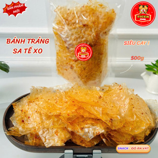 Bánh Tráng Sa Tế XO TIGER FOOD Bánh Tráng Sa Tế XO Siêu Cay - Đồ Ăn Vặt Sài Gòn Snack Thức Ăn