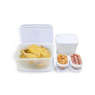 [VN] Bộ 5 hộp đựng thực phẩm Tupperware trữ đông Gen II 170ml, 1L, 1L1 và 2L5