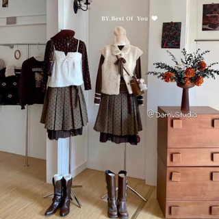 Áo Chấm Bi Pha Tay Ren Cổ 3 Phân Vintage Hàn Quốc Trenddy Trẻ Trung Xinh Xắn QCCCl1(Ảnh thật )|Dami.Studio