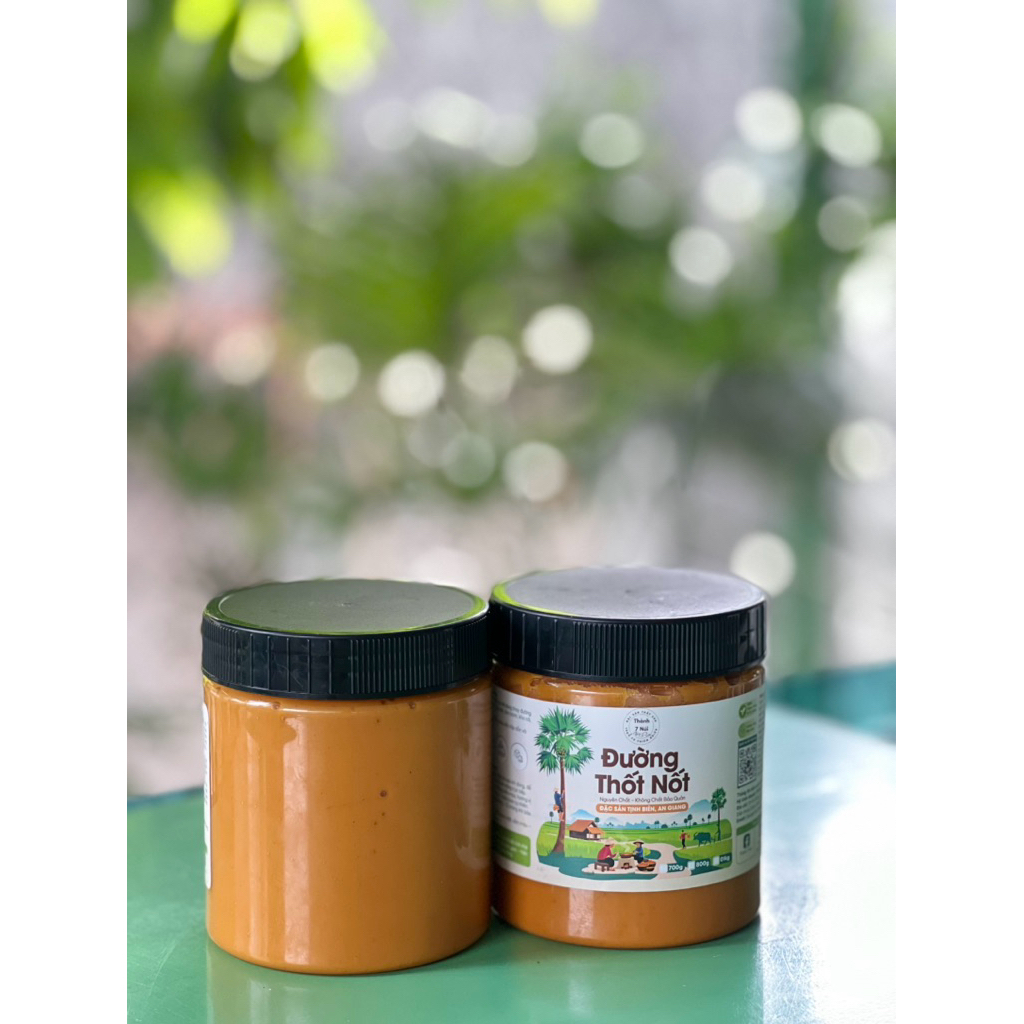 Đường Thốt Nốt Nguyên Chất 800g – Dẻo Mịn – Đặc Sản An Giang – Không Chất Bảo Quản