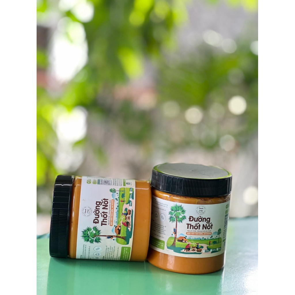 Đường Thốt Nốt Nguyên Chất 800g – Dẻo Mịn – Đặc Sản An Giang – Không Chất Bảo Quản
