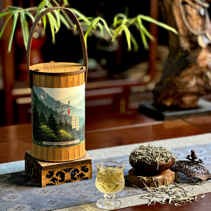 Bạch Trà Shan Tuyết Cổ Thụ Thượng Hạng [ HOÀNG ĐAN TEA ] Hộp Quà Cao ...